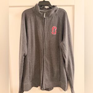 Stanford University Jansport Gray Zip-up Jacket